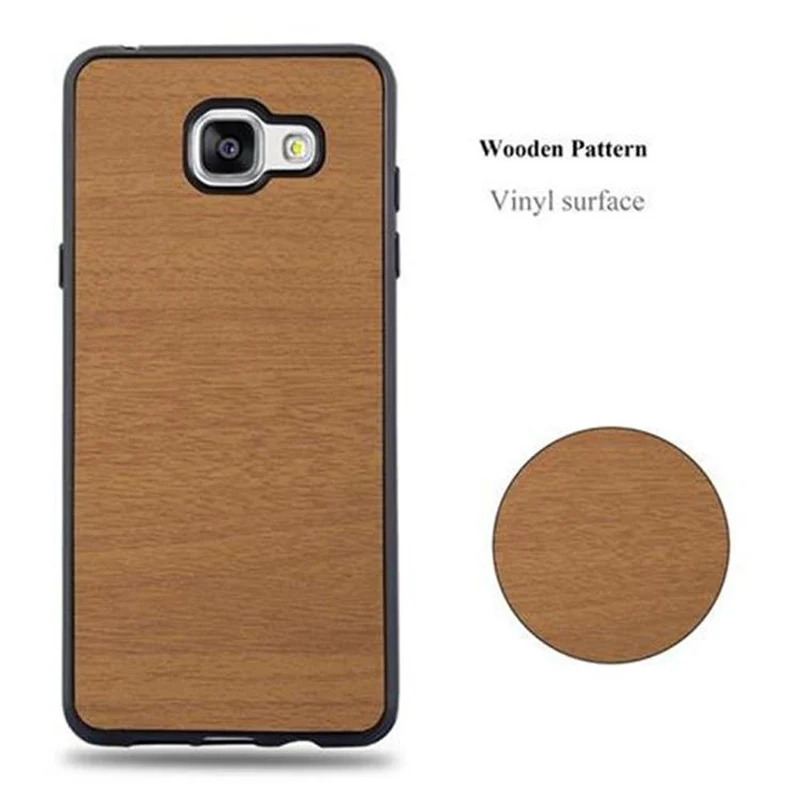 Cadorabo Hülle kompatibel mit Samsung Galaxy A3 2016 Schutzhülle aus flexiblem TPU Silikon
