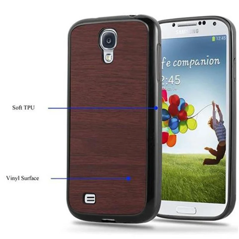 Cadorabo Hülle kompatibel mit Samsung Galaxy S4 Schutzhülle aus flexiblem TPU Silikon