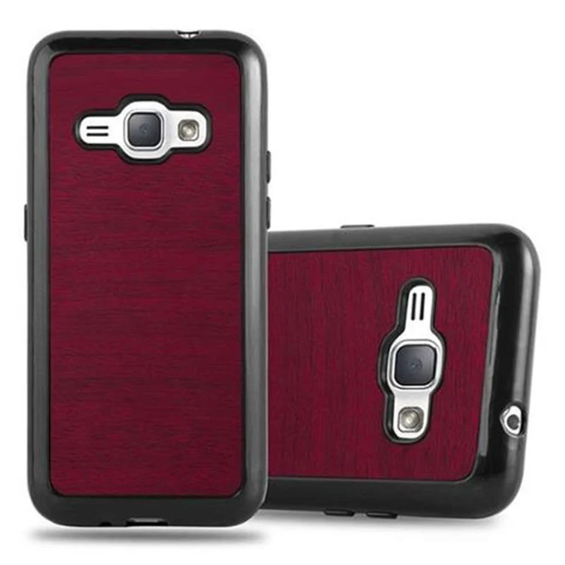 Cadorabo Hülle kompatibel mit Samsung Galaxy J1 2016 Schutzhülle aus flexiblem TPU Silikon