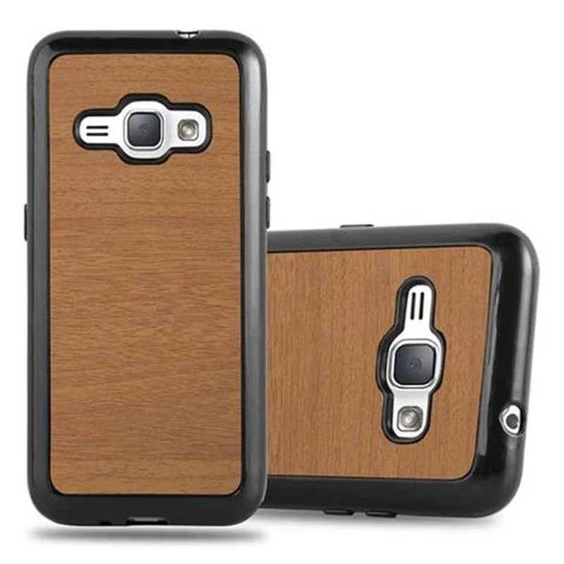 Cadorabo Hülle kompatibel mit Samsung Galaxy J1 2016 Schutzhülle aus flexiblem TPU Silikon