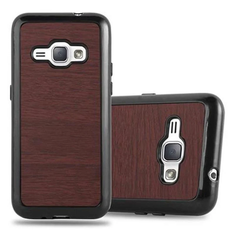 Cadorabo Hülle kompatibel mit Samsung Galaxy J1 2016 Schutzhülle aus flexiblem TPU Silikon