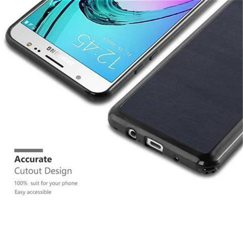 Cadorabo Hülle kompatibel mit Samsung Galaxy J1 2016 Schutzhülle aus flexiblem TPU Silikon