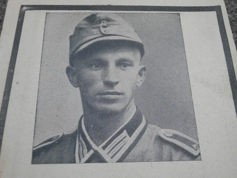 Sterbebilder Gebirsjager überdekoriert Italien 14