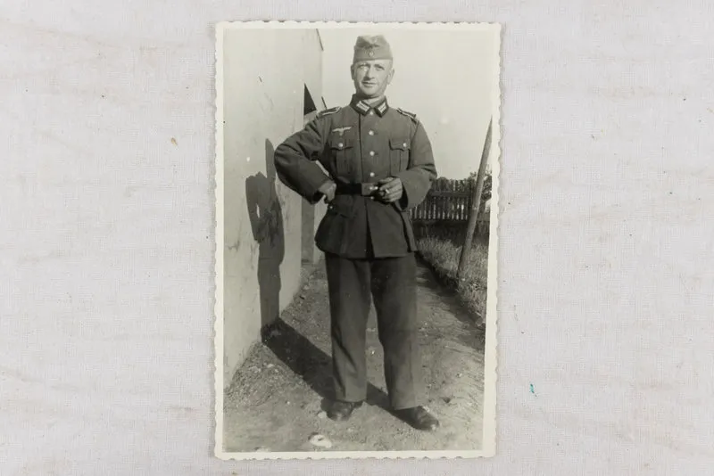 Fotos auf dem "Feld" der Wehrmacht