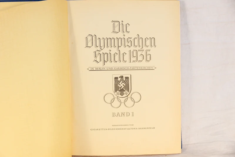 "Olympia 1936" Band 1 - Stickeralbum