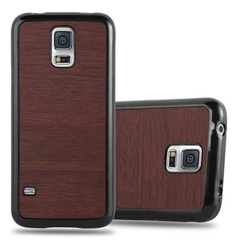 Cadorabo Hülle kompatibel mit Samsung Galaxy S5 / S5 NEO Schutzhülle aus flexiblem TPU Silikon