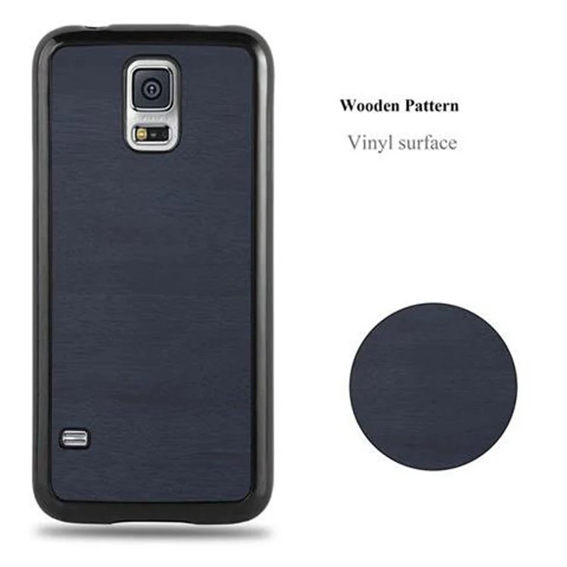 Cadorabo Hülle kompatibel mit Samsung Galaxy S5 / S5 NEO Schutzhülle aus flexiblem TPU Silikon