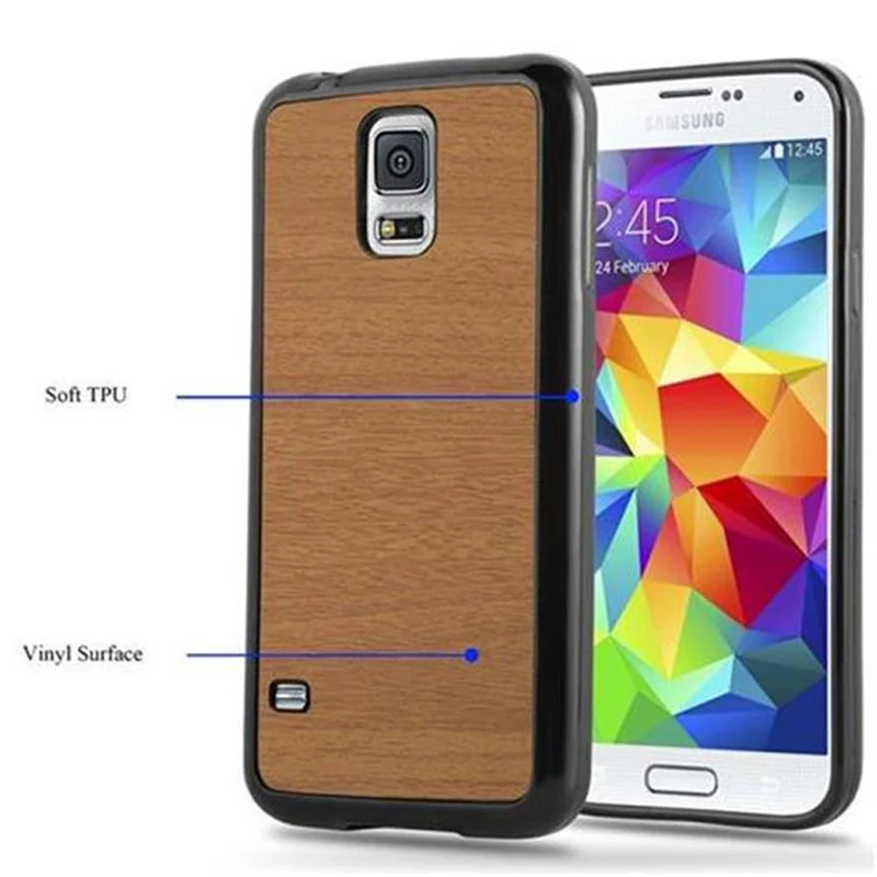 Cadorabo Hülle kompatibel mit Samsung Galaxy S5 / S5 NEO Schutzhülle aus flexiblem TPU Silikon