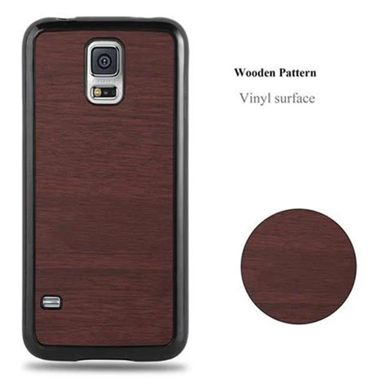 Cadorabo Hülle kompatibel mit Samsung Galaxy S5 / S5 NEO Schutzhülle aus flexiblem TPU Silikon
