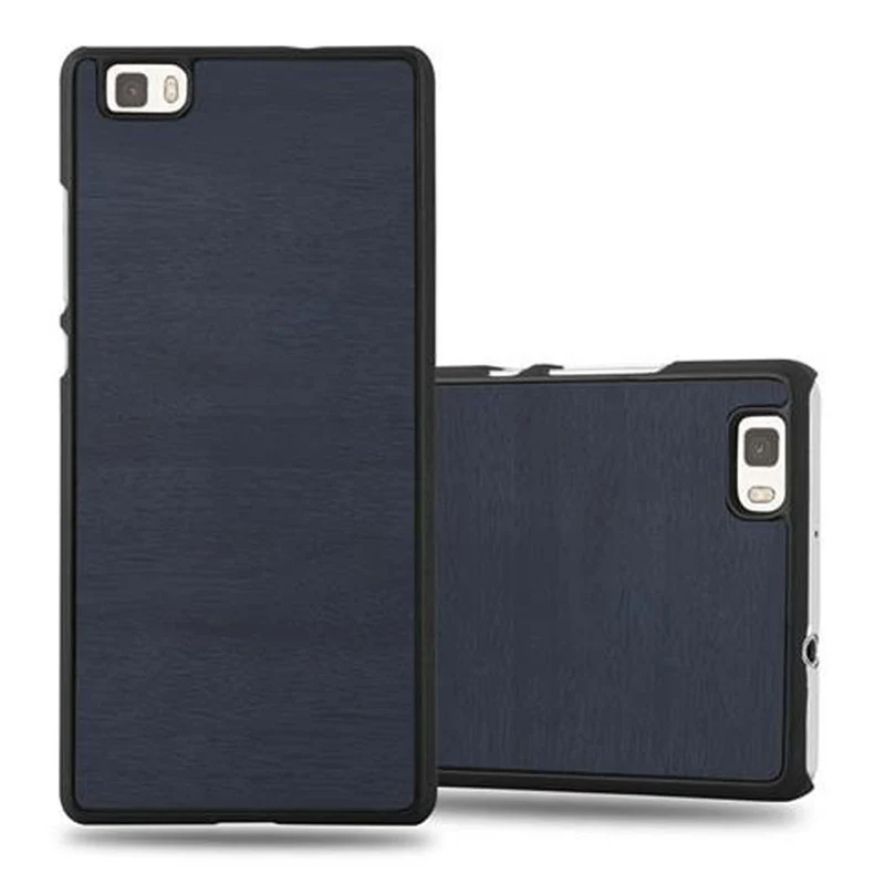 Cadorabo Hülle kompatibel mit Huawei P8 LITE 2015 Hard Case Schutzhülle in Holz Optik gegen Kratzer und Stöße