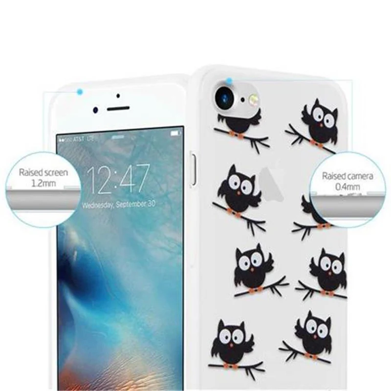 Cadorabo Hülle kompatibel mit Apple iPhone 7 / 7S / 8 / SE 2020 mit MOND TRAUMFÄNGER GRÜN- Schutzhülle aus TPU Silikon mit modernem Aufdruck