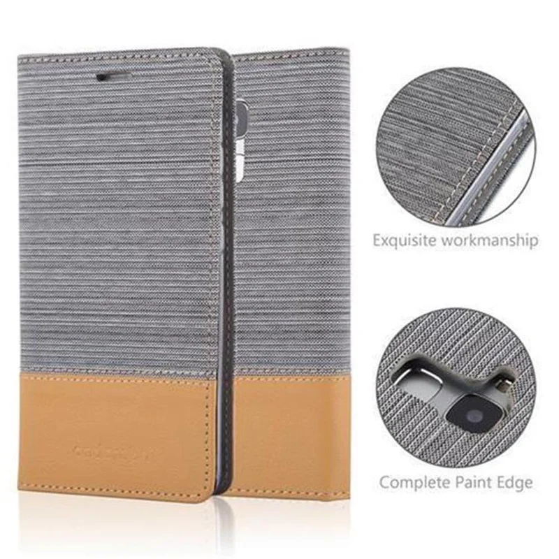 Cadorabo Hülle kompatibel mit Honor 5C Schutzhülle mit Magnetverschluss, Standfunktion und Kartenfach