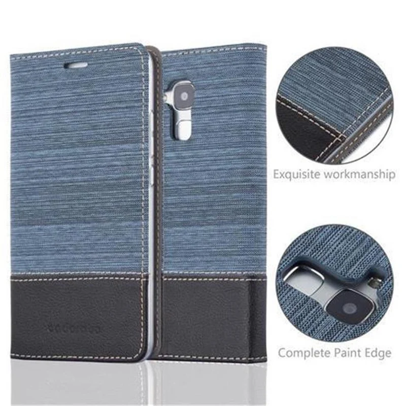 Cadorabo Hülle kompatibel mit Honor 5C Schutzhülle mit Magnetverschluss, Standfunktion und Kartenfach