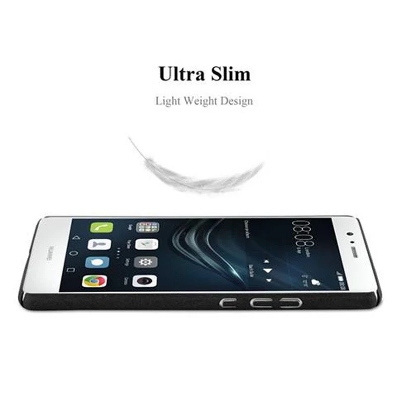 Cadorabo Hülle kompatibel mit Huawei P9 LITE 2016 / G9 LITE Hard Case Schutzhülle in Frosted Optik gegen Kratzer und Stöße