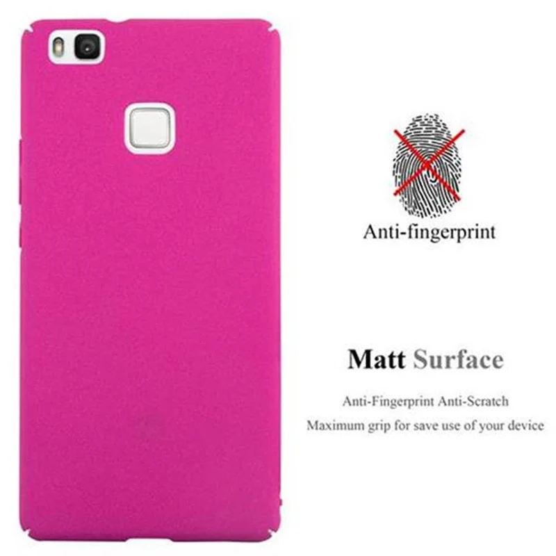 Cadorabo Hülle kompatibel mit Huawei P9 LITE 2016 / G9 LITE Hard Case Schutzhülle in Frosted Optik gegen Kratzer und Stöße