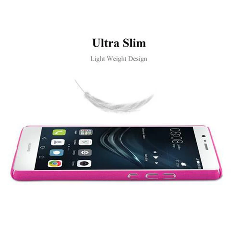 Cadorabo Hülle kompatibel mit Huawei P9 LITE 2016 / G9 LITE Hard Case Schutzhülle in Frosted Optik gegen Kratzer und Stöße