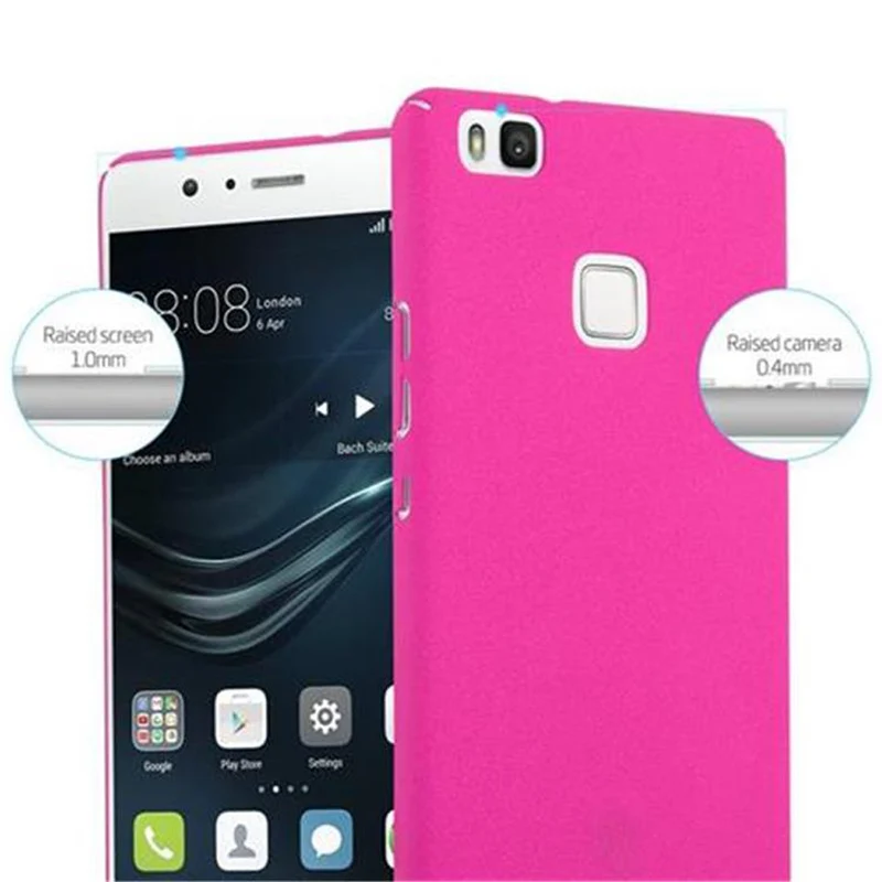 Cadorabo Hülle kompatibel mit Huawei P9 LITE 2016 / G9 LITE Hard Case Schutzhülle in Frosted Optik gegen Kratzer und Stöße
