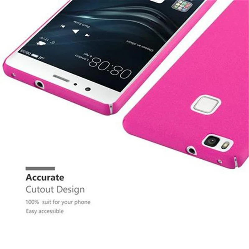 Cadorabo Hülle kompatibel mit Huawei P9 LITE 2016 / G9 LITE Hard Case Schutzhülle in Frosted Optik gegen Kratzer und Stöße