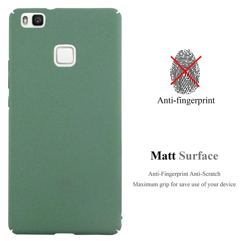 Cadorabo Hülle kompatibel mit Huawei P9 LITE 2016 / G9 LITE Hard Case Schutzhülle in Frosted Optik gegen Kratzer und Stöße