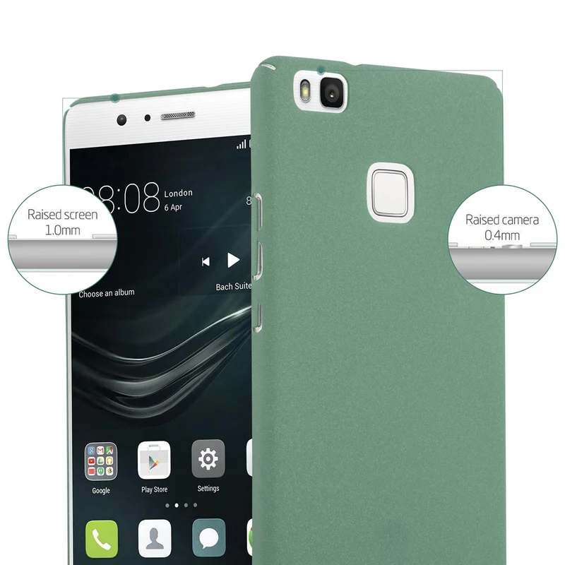 Cadorabo Hülle kompatibel mit Huawei P9 LITE 2016 / G9 LITE Hard Case Schutzhülle in Frosted Optik gegen Kratzer und Stöße