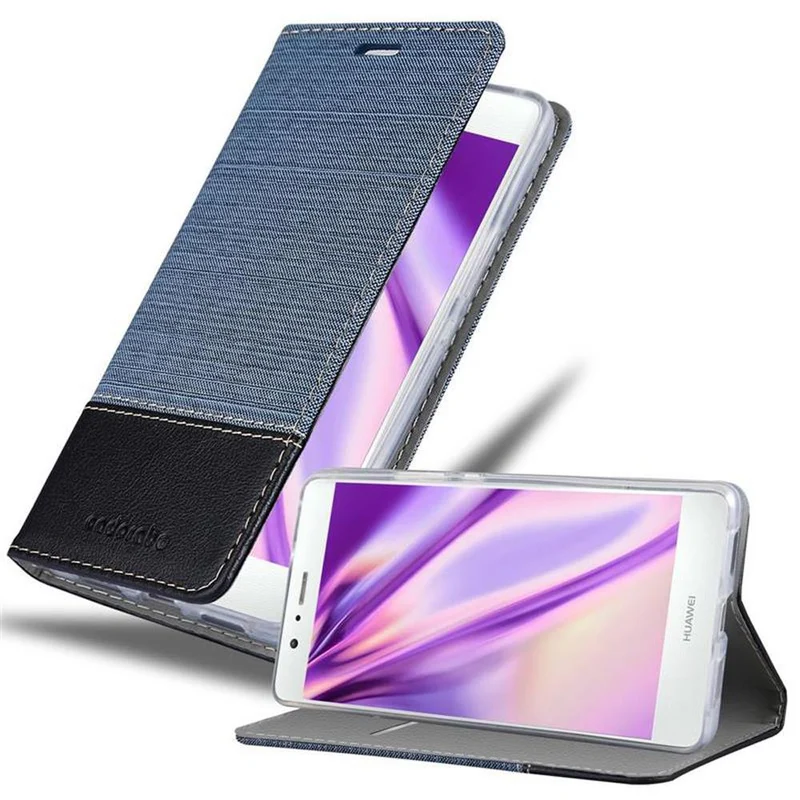 Cadorabo Hülle kompatibel mit Huawei P9 LITE 2016 / G9 LITE Schutzhülle mit Magnetverschluss, Standfunktion und Kartenfach