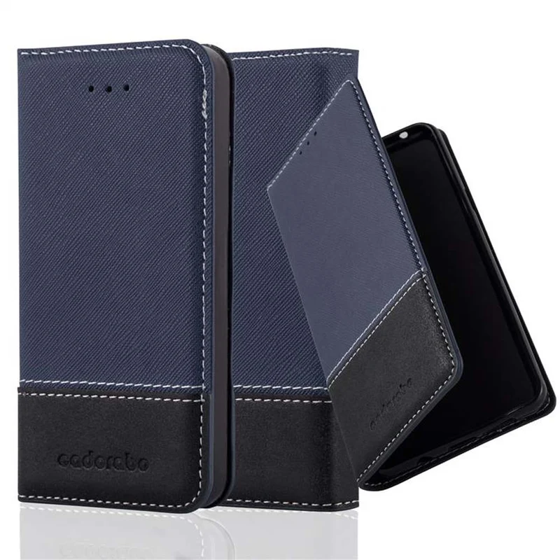 Cadorabo Hülle kompatibel mit Apple iPhone 5 / 5S / SE 2016 Schutzhülle mit Magnetverschluss, Standfunktion und Kartenfach