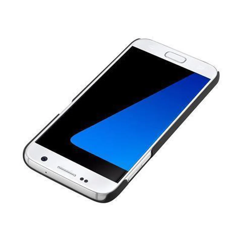 Cadorabo Hülle kompatibel mit Samsung Galaxy S7 Hard Case Schutzhülle in Holz Optik gegen Kratzer und Stöße