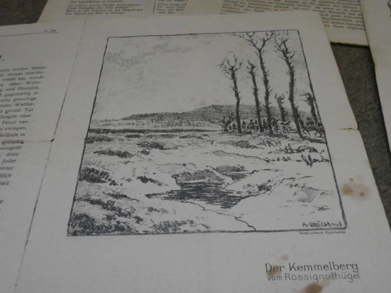 "Feldzeitung des Deutschen Alpenkorps" 7 Ausgaben - Mai 1918