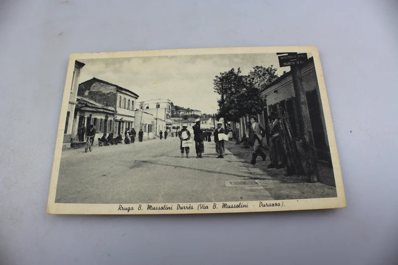 Ansichtskarte Via B.Mussolini - Durrës