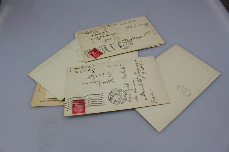 Nr. 7 Postkarten der königlichen Prinzen von Savoyen