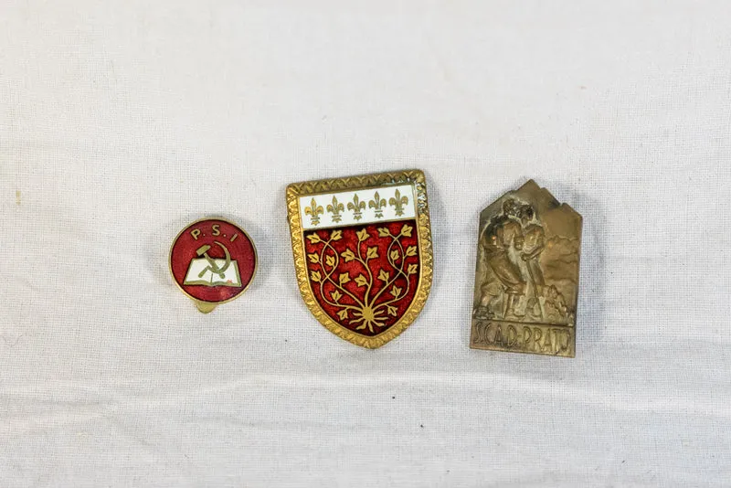 Papierblock einer Familie aus dem 2. Weltkrieg