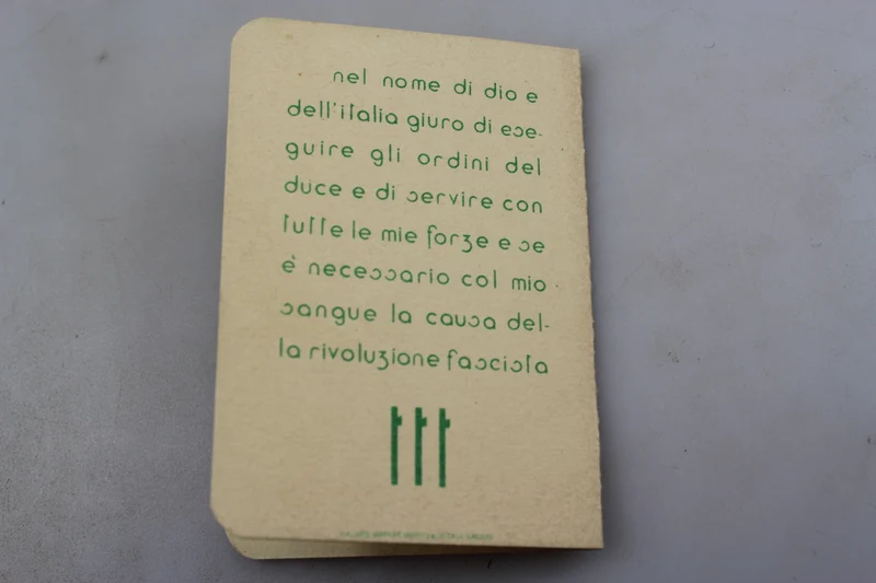 GIL-Karte "Little Italian" XIII°