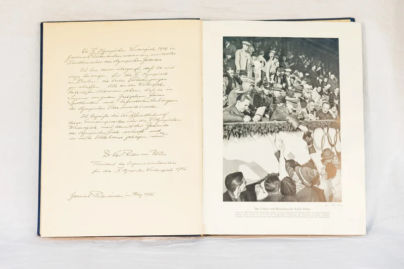 "Olympia 1936" Garmisch Partenkirchen Band 1 Stickeralbum