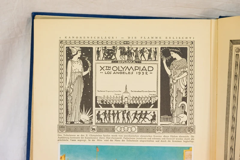 "Olympia 1932" Los Angeles. Stickeralbum