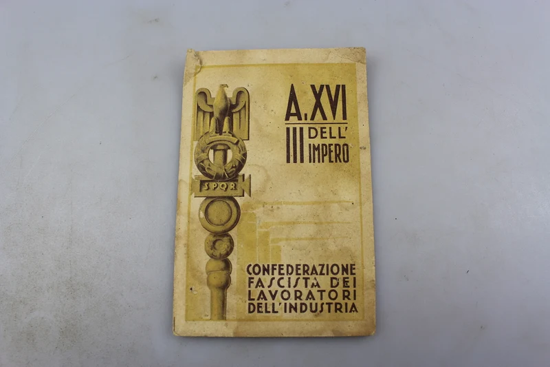 Faschistischer Industriearbeiterbund Karte XVI°
