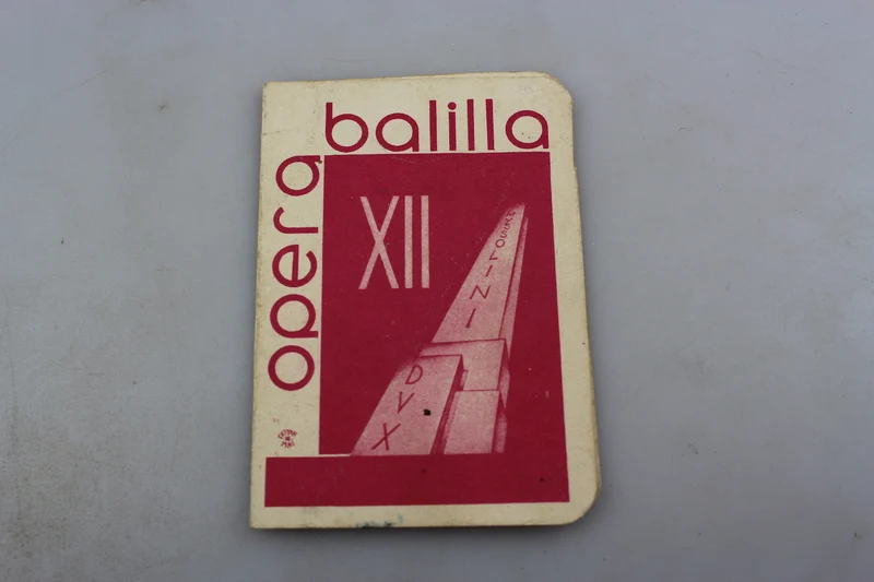 ONB "Balilla" Karte XII°