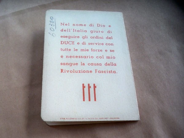 GIL-Karte "Little Italian" XVIII°