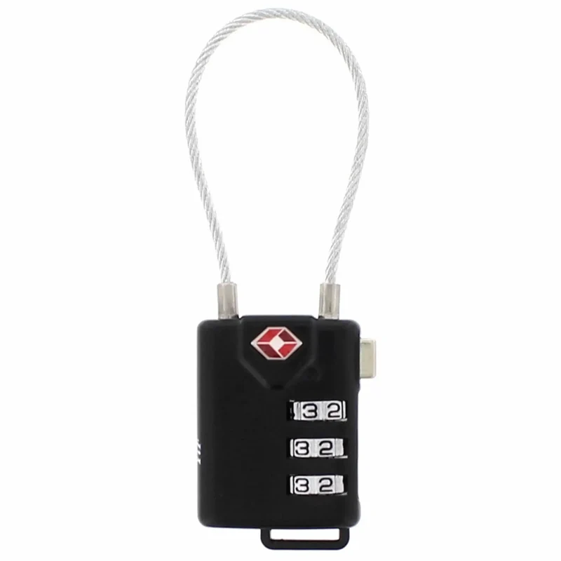 Gepäckschloss Stahlseil Zahlencode