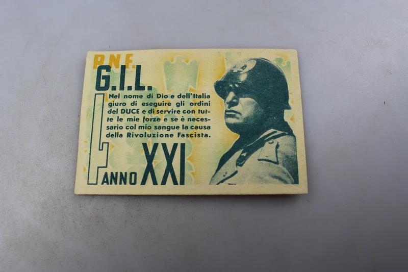 GIL-Karte "Balilla" XXI°
