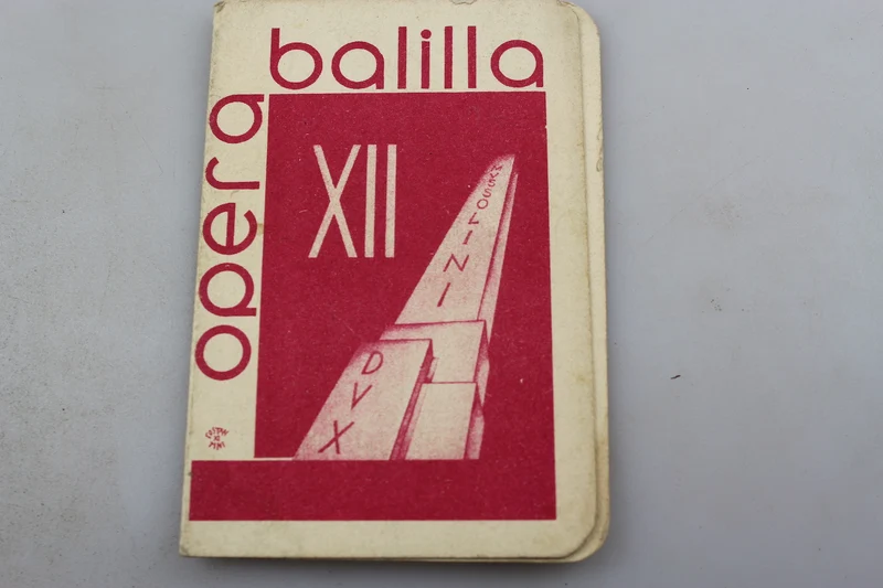 ONB „Balilla“ XII° Mitgliedskarte