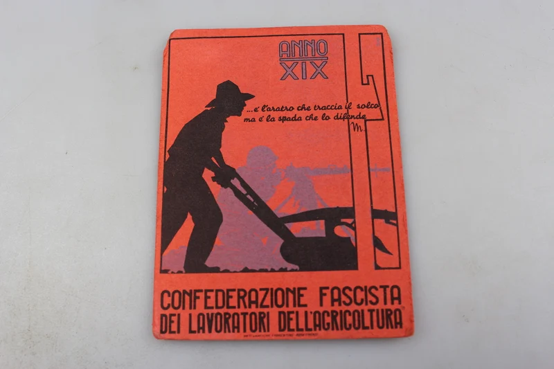 XNUMX. Karte "Faschistischer Landarbeiterbund".