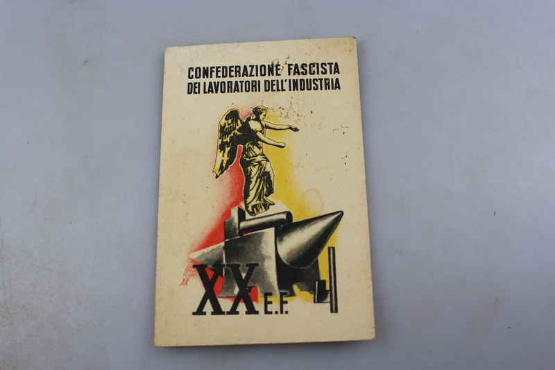 Faschistischer Bund der Industriearbeiter Karte XX°