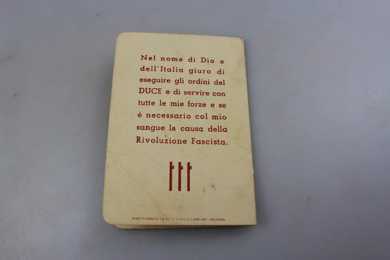GIL-Karte "Balilla" XVIII°