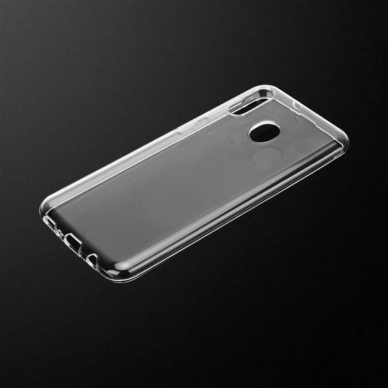 Cadorabo Hülle kompatibel mit Samsung Galaxy M20 Schutzhülle aus flexiblem TPU Silikon