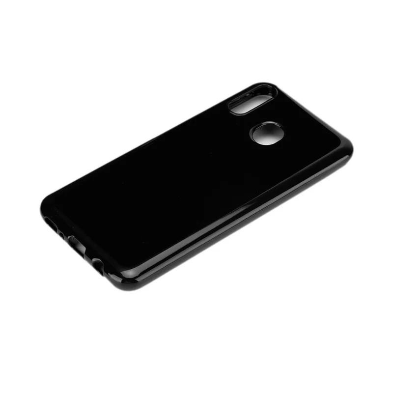 Cadorabo Hülle kompatibel mit Samsung Galaxy M20 Schutzhülle aus flexiblem TPU Silikon
