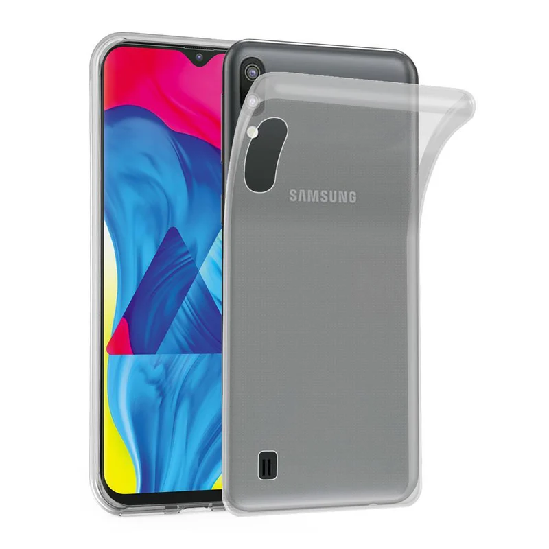 Cadorabo Hülle kompatibel mit Samsung Galaxy A10 / M10 Schutzhülle aus flexiblem TPU Silikon