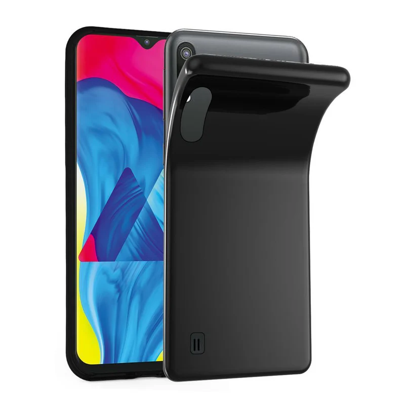 Cadorabo Hülle kompatibel mit Samsung Galaxy A10 / M10 Schutzhülle aus flexiblem TPU Silikon