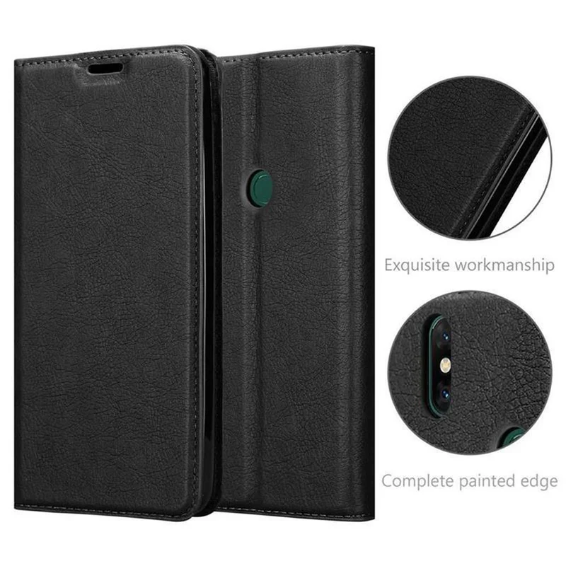 Cadorabo Hülle kompatibel mit Xiaomi Mi MIX 3 Schutzhülle mit Magnetverschluss, Standfunktion und Kartenfach
