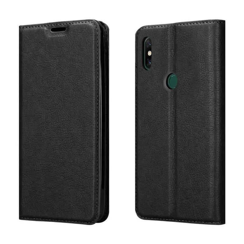 Cadorabo Hülle kompatibel mit Xiaomi Mi MIX 3 Schutzhülle mit Magnetverschluss, Standfunktion und Kartenfach
