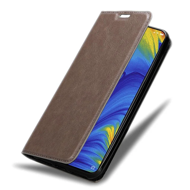 Cadorabo Hülle kompatibel mit Xiaomi Mi MIX 3 Schutzhülle mit Magnetverschluss, Standfunktion und Kartenfach